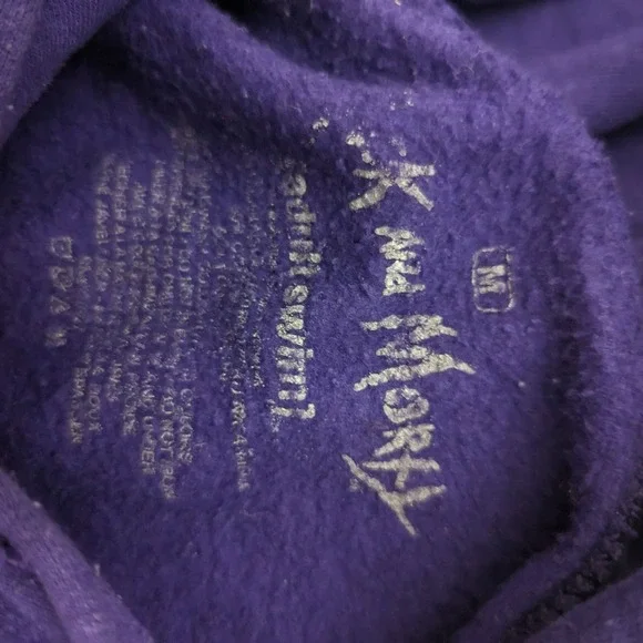 Rick and Morty Old Navy Gray Hoodie‎ sz m - Picture 2 of 3